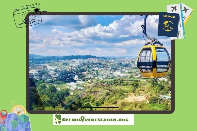 Trải nghiệm đi cáp treo tại đồi Robin Đà Lạt